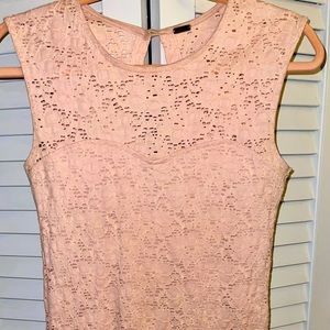 Light pink mini dress